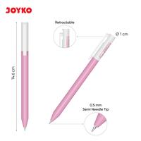 Gambar JOYKO Pulpen Gel 1 Pack GP-450 0.5mm Isi 12 Pcs dari Joyko Indonesia Kota Administrasi Jakarta Utara 3 Tokopedia