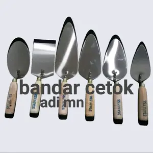 Cetok / sendok semen 20cm,18cm,kotak,25cm,bulat,poslen kecil 15cm