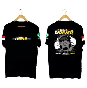 KAOS PRIA SOBAT DRIVER | SIMPLE, DINAMIS, DAN MEMBERIKAN KESAN KASUAL