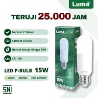 Gambar Luma - Bundling Hemat Isi 4PCS Lampu Led Stick P-Bulb 15W 15 Watt Putih / Kuning Lampu Bohlam LED Rumah SNI Henat Listrik - 9W, Kuning (Warm White) dari Luma Store Kota Tangerang 3 Tokopedia