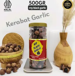 Black Garlic Tunggal /  Bawang Hitam Tunggal kemasan 500gram Herbal
