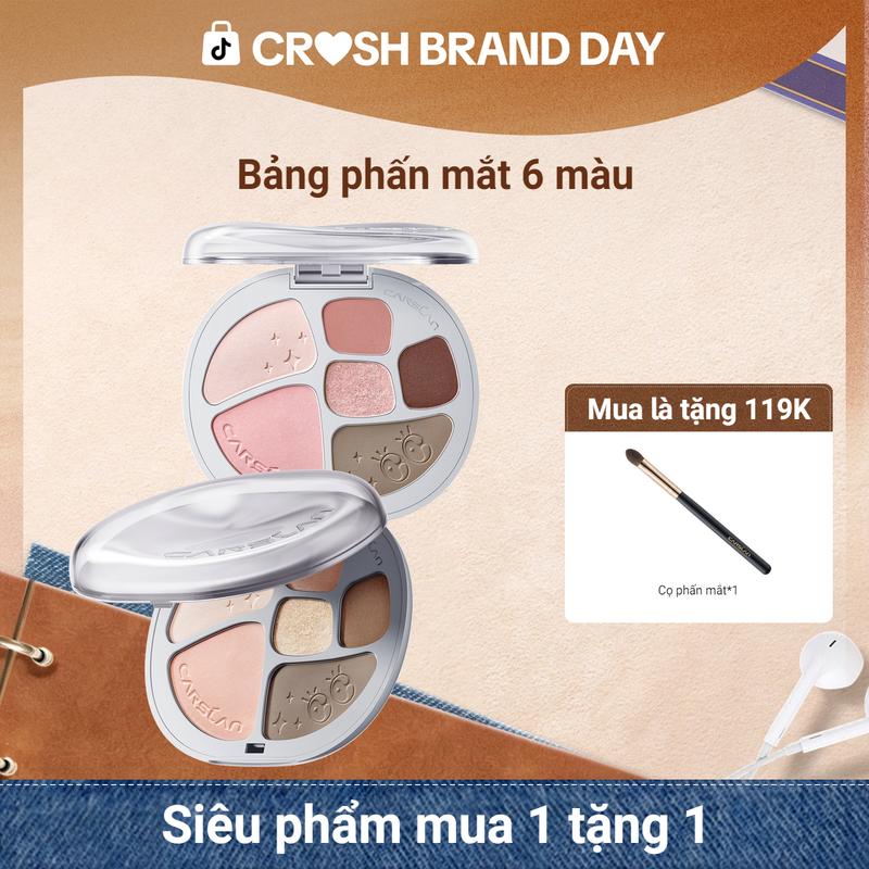 Bảng phấn mắt 6 màu Carslan mới+