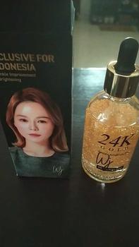 Product Review of [Holika Holika] NEW 24K Gold Ampoule ( Serum Wajah Emas) Kerutan Mencerahkan Vitamin Mengencangkan from J**a 2