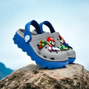Sandal baim anak cowok sendal anak laki laki motif mario tali belakang terbaru 26032
