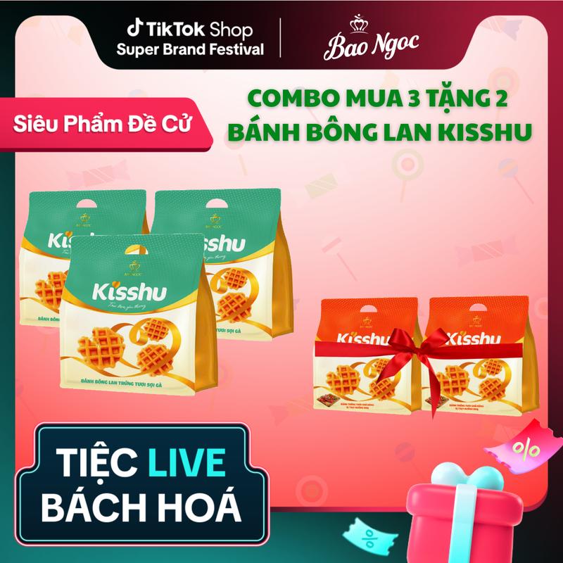 [ĐA KHO X Combo Mua 3 Tặng 2] Mua 3 Bánh mì bông lan sợi gà+ Tặng 2 Bánh mì bông lan BBQ