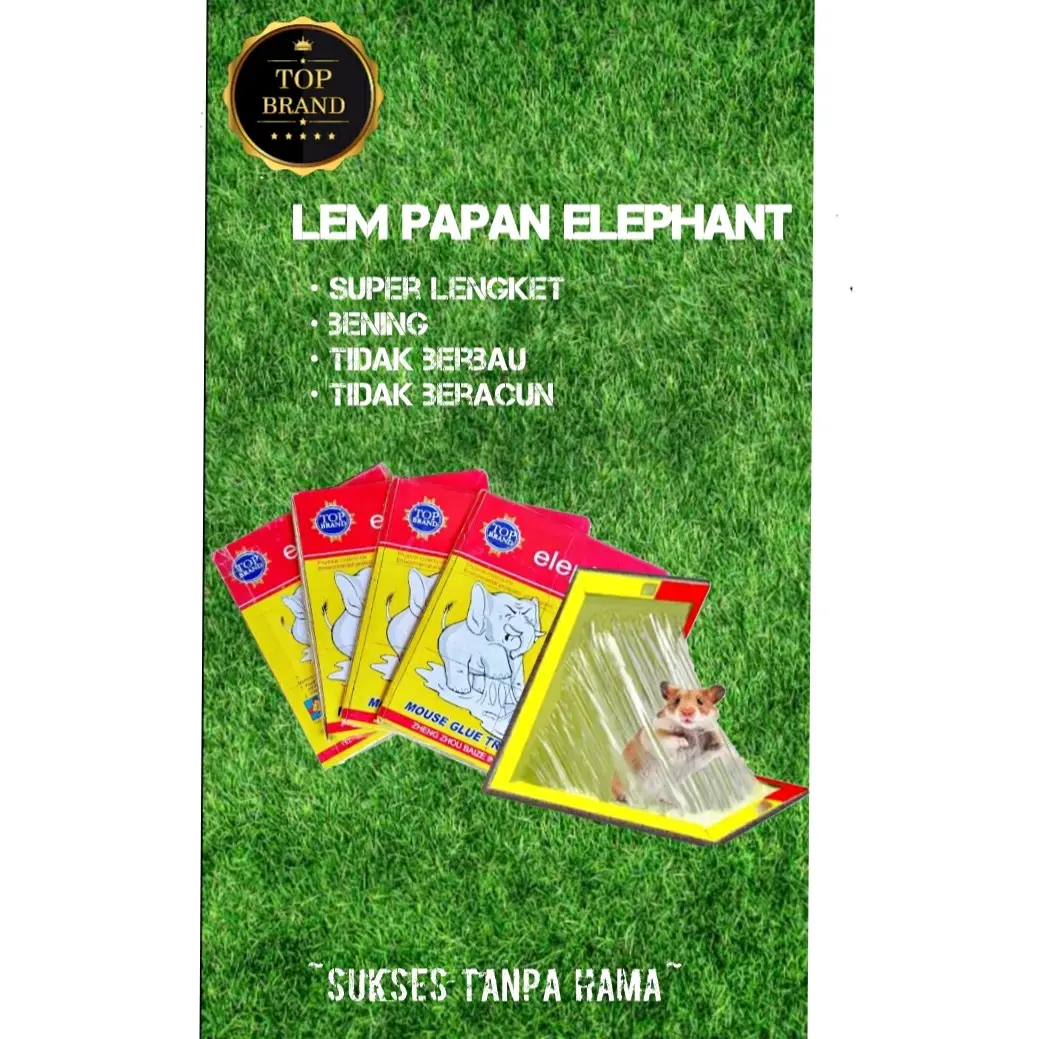 perangkap tikus elepent lem tikus super lengket 5 pcs peng u