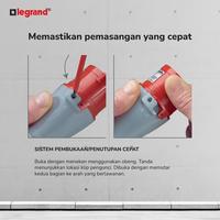 Gambar Legrand Panel Mounting Socket Industrial P17 16A 3P+N+E 380/415V IP44 Merah - 555189 dari LegrandPowerSolution.id Kota Administrasi Jakarta Barat 2 Tokopedia