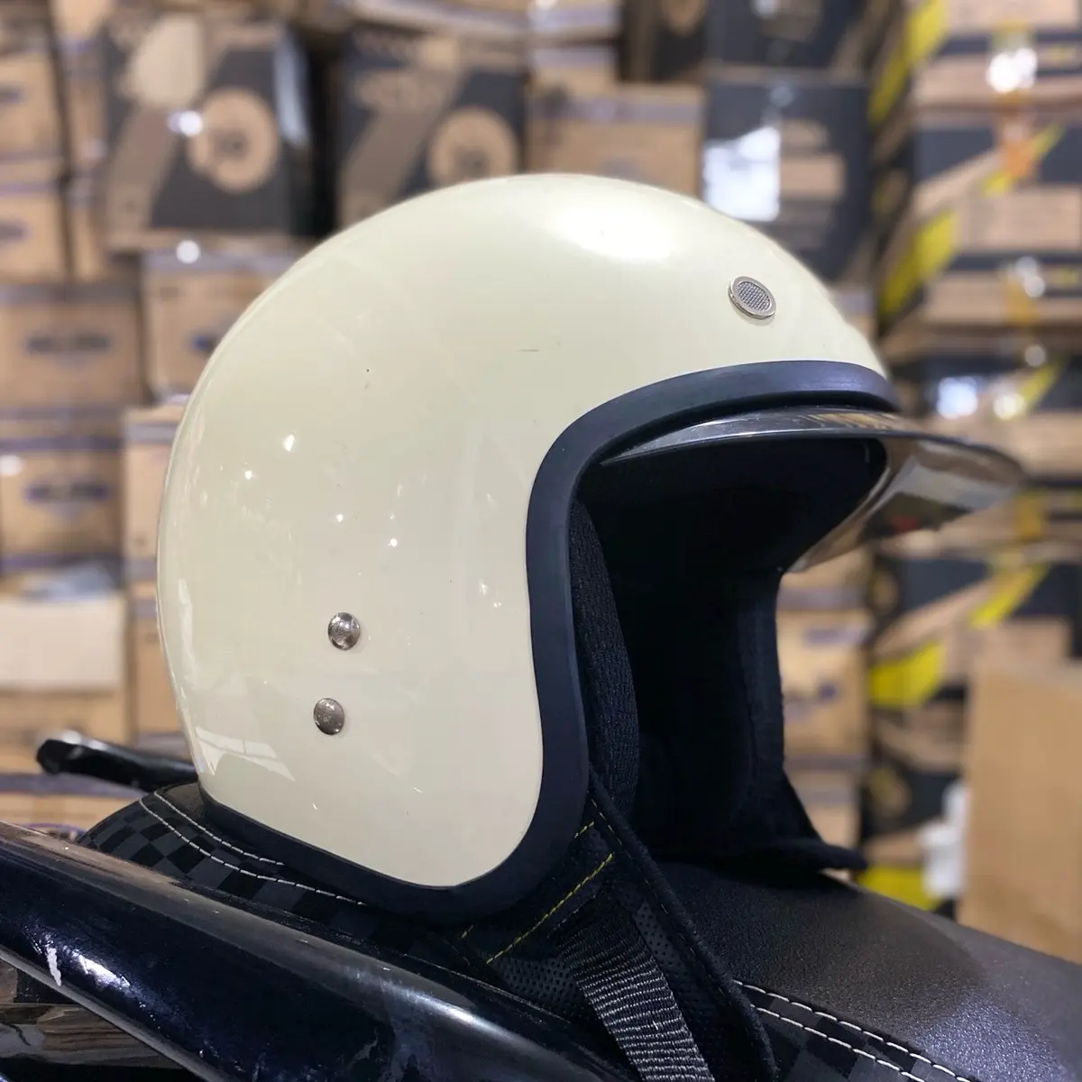 Helm MJM CAPELLO Helm bogo retro iner visor pet Helm mds magnum SNI helm bogo untuk pria dan wanita Motorcycle