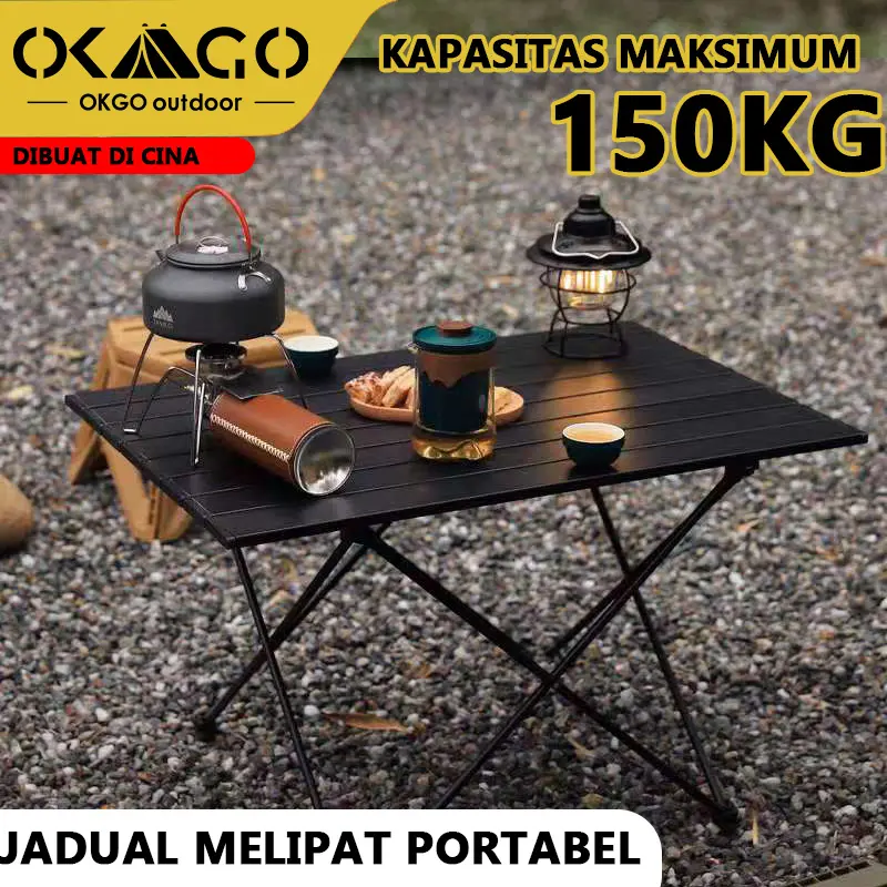 OKGO  Lipat  Baja Karbon  Camping Lipat Kursi Lipat Dan meja outdoor