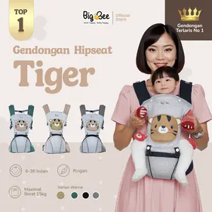 Big Bee Gendongan Hipseat Saku Karakter Tiger
