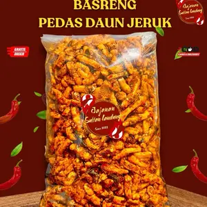BASRENG 1KG / BASRENG PEDAS DAUN JERUK  Food Snacks