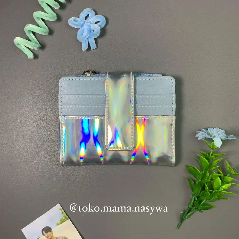 Dompet Wanita HOLOGRAM| HOLOGRAM WALLET Kartu Kulit Uang 4