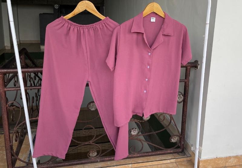 Product Introduction of BAJU SETELAN CRINGKEL AIRFLOW WANITA LD110 I CEKH I BAJU TIDUR SANTAI WANITA BUSUI ONESET Piyama 8