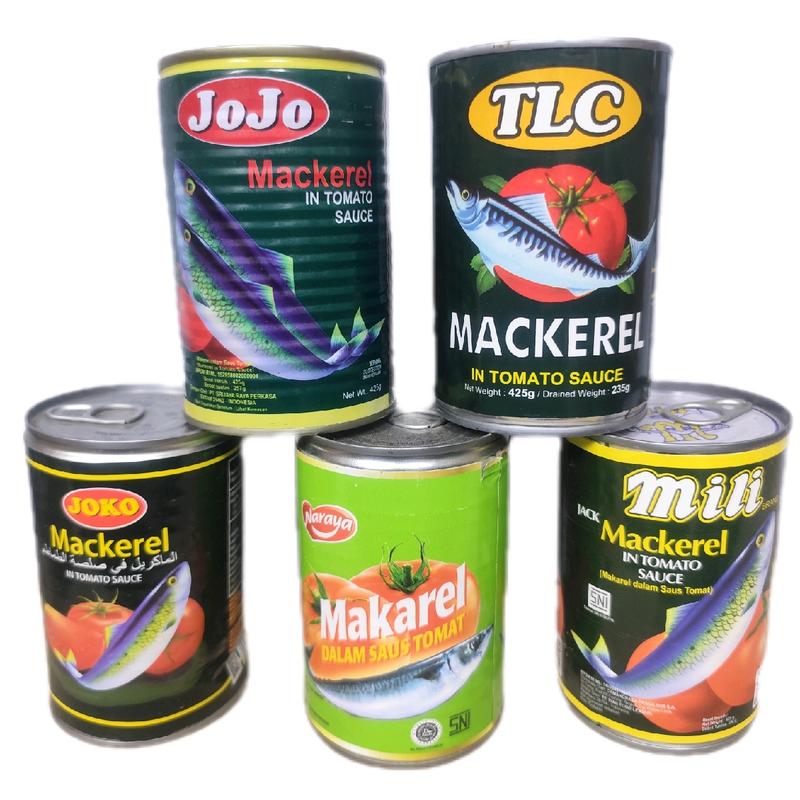 Ikan Sarden Mili, Jojo, Joko, Naraya, TLC, kalengan 425g 0