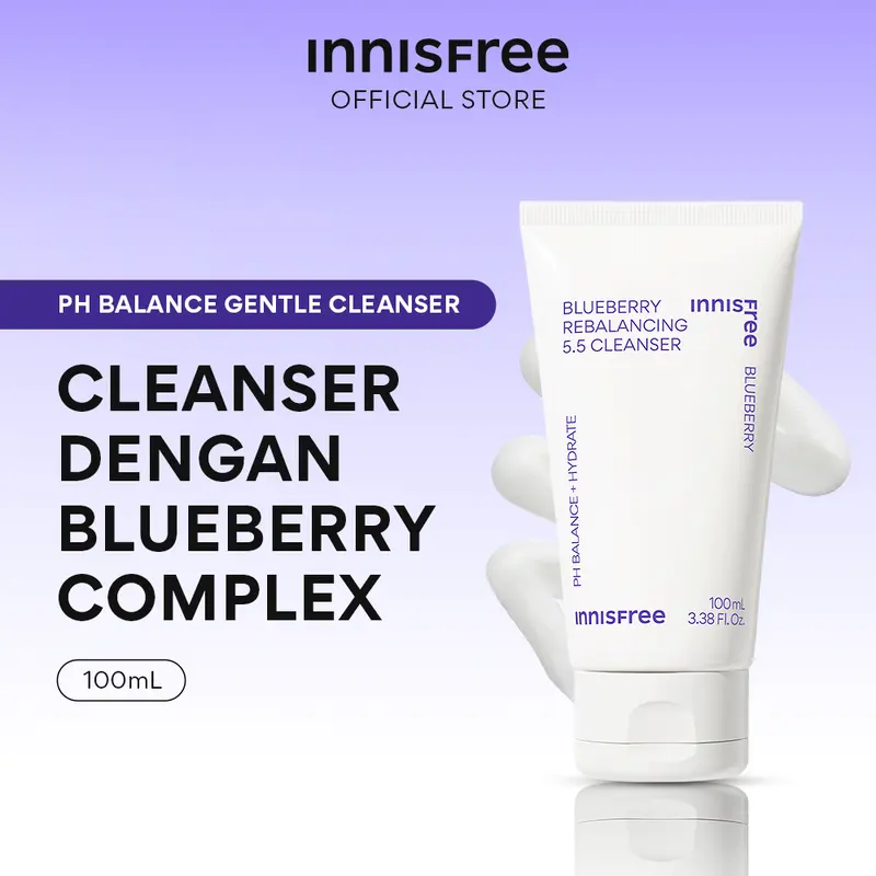 Innisfree Blueberry Rebalancing 5.5 Cleanser 100ml / 200ml - Cleansing Foam 0