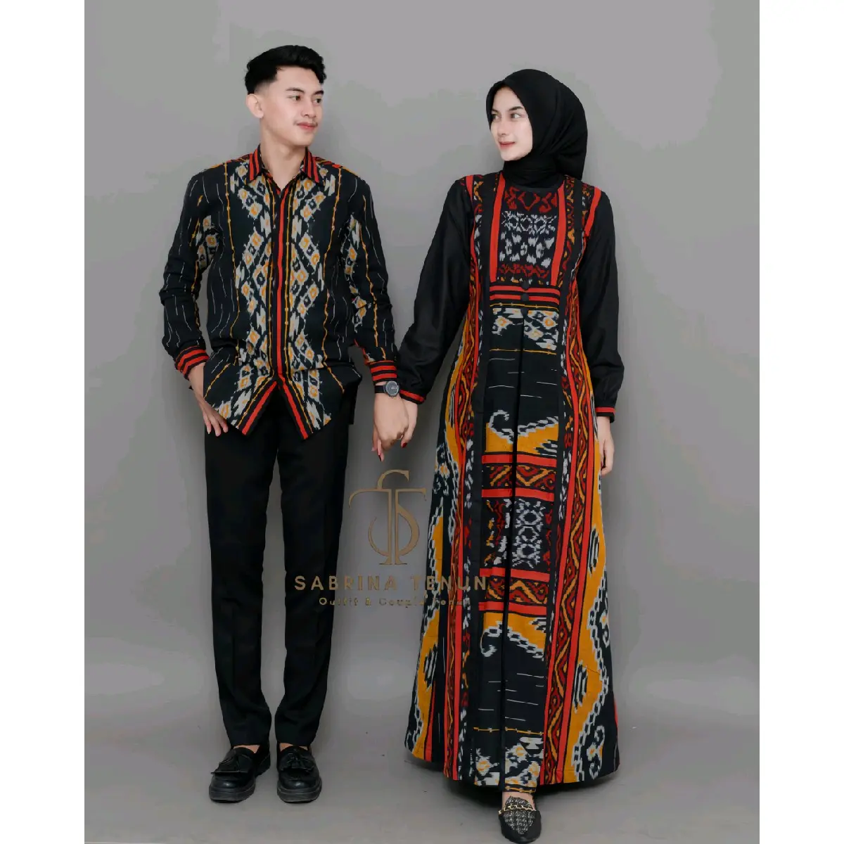 SABRINA TENUN - KIARA COUPLE BLACK TERACOTTA