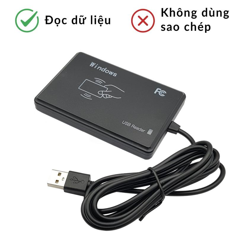 Đầu ĐỌC thẻ RFID 13.56Mhz | 125Khz USB