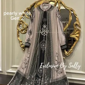Moda Sally MEDI Dress GEN 2, FULL PRINTING- Exclusive/ daily outfit / dress kondangan