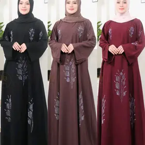 Kavsa Official - Citra Gamis Abaya Turki Bahan Sabrina anti UV Adem, Jatuh & Nyaman Dipakaian
