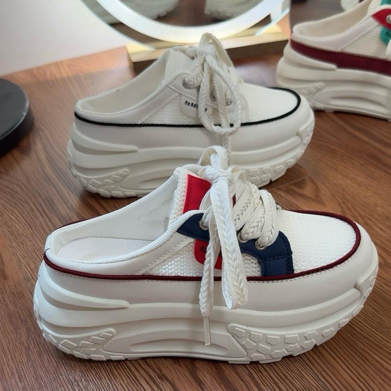 MỞ BÁN 22.12 Giày Nữ Sục Đế Tăng Chiều Cao 6cm Phối Lưới Fullbox SUK6P