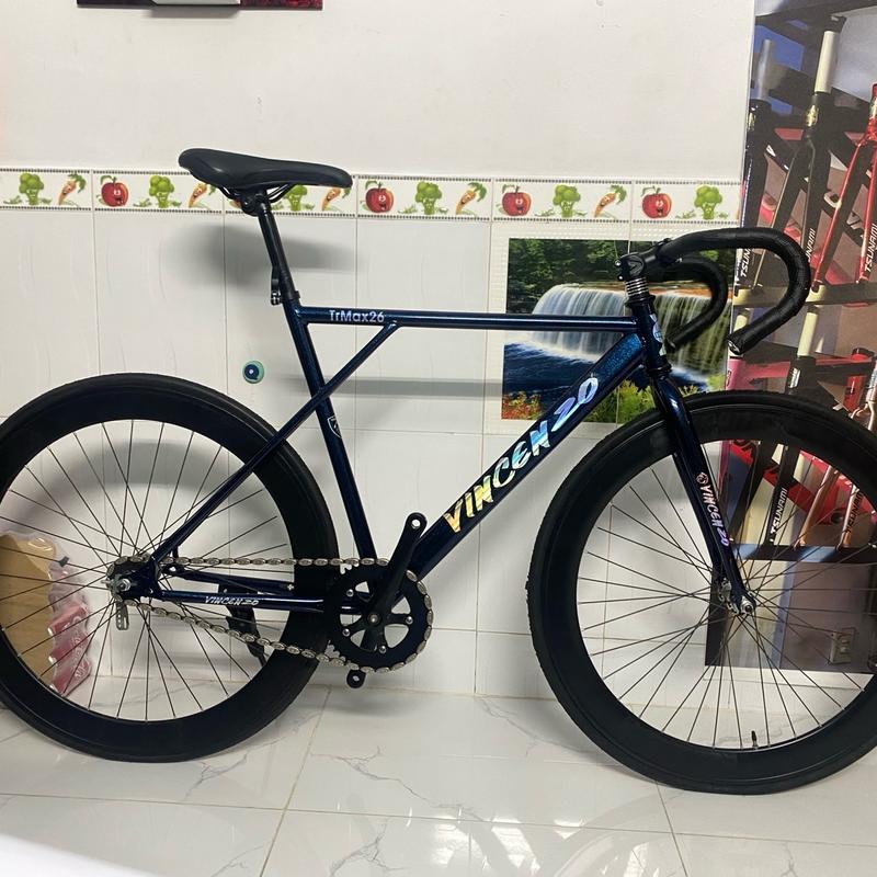 Xe Đạp Thể Thao Fixed Gear Khung Thép Noname Dành Cho Chiều Cao Từ 1m6 Bảo Hành Khung Sườn 12 Tháng Kèm Dây Strap Và Đồ Lắp