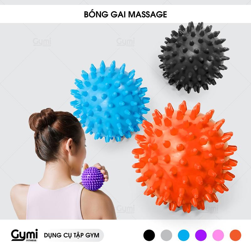 Bóng Gai Dãn Cơ Massage Giảm Mệt Mỏi, Phục Hồi Sau Luyện Tập Gym, Yoga, Pilates