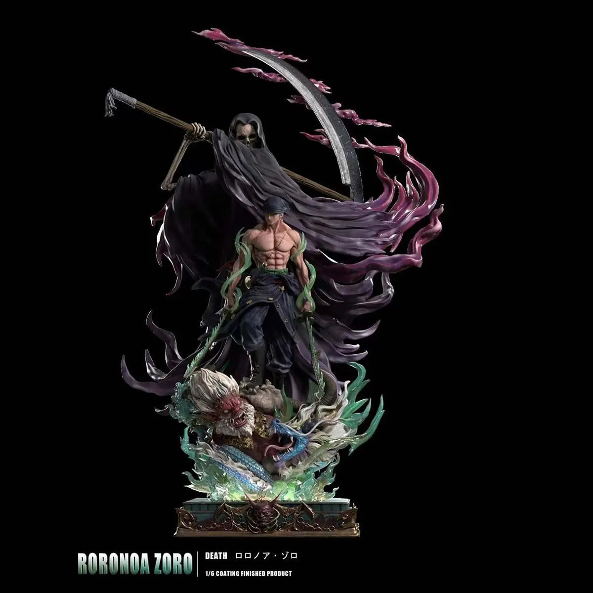 Mô Hình Cầm Tay  Toy, One Piece GK Mũ Rơm Cướp Biển  Đồ Chơi, Tượng Thần Chết Zoro, Đồ Trang Trí Anime, Có Giới Hạn