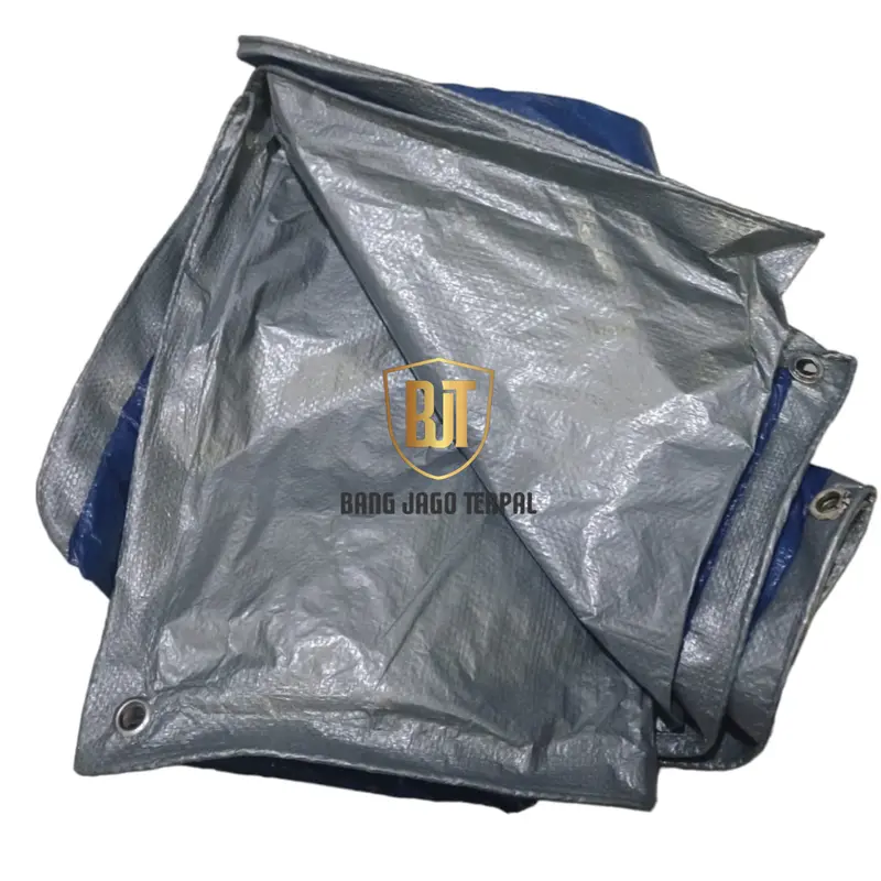 Terpal A3 tipis ukuran 2x2 -2x3 -2x4 -2x5 -2x6- 2x7 meter Plastik terpasang ring mata Tali tahan matahari waterproof 3