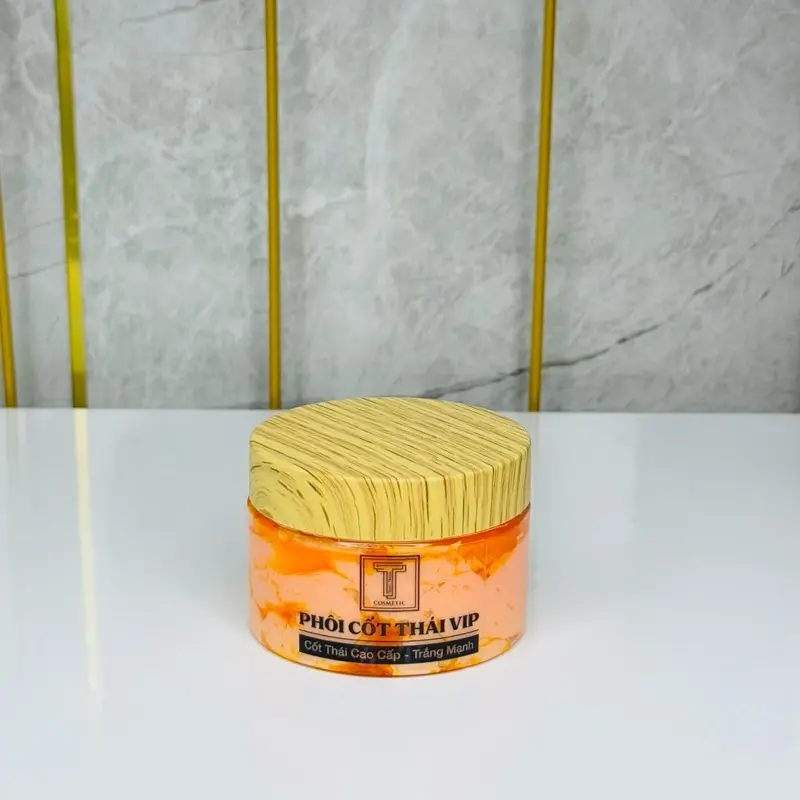 Kem Phôi Cốt Thái Vip, Hủ 120 gram trừ bì, hỗ trợ dành cho nền da ngâm đen chai lỳ + xạm + thâm + lờn kem ( Kem Body Dưỡng Body Làm Đẹp Da Nữ )