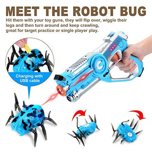 ADF - LASER TAG MAINAN ANAK ROBOT KUMBANG BERSUARA 0