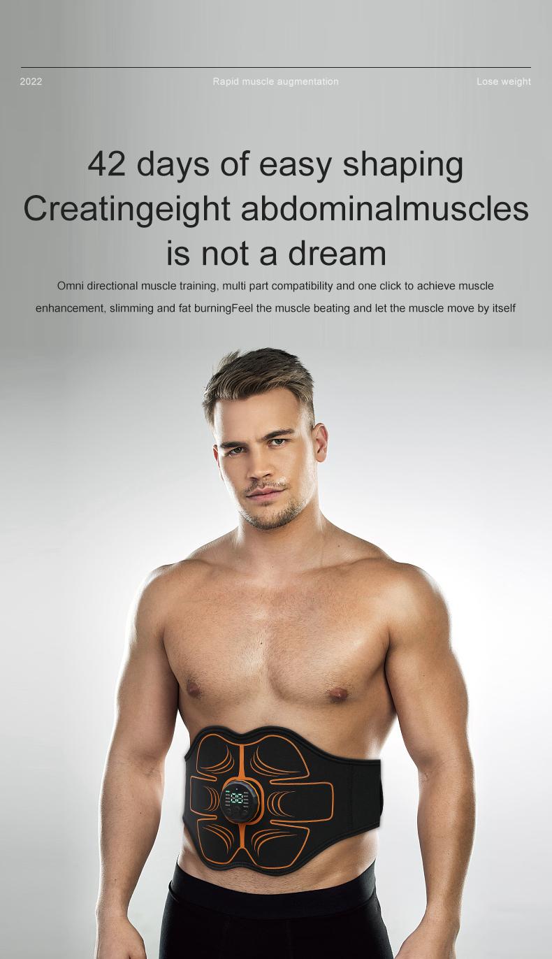 Product Introduction of Lazy Slimming Belly Tool for  Thin and Skinny Belly Equipment, Abdominal Muscle Patch, Waist Belt Training, Fitness Equipment 5