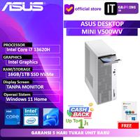 Gambar PC DESKTOP MINI ASUS V500WV I7 13620H 16GB 1TB W11+OHS+M365 -I7NNC6W-HMA (TANPA MONITOR) - Windows 11 Home + OHS 2024 dari IT GAMING ID Kota Administrasi Jakarta Pusat 1 Tokopedia