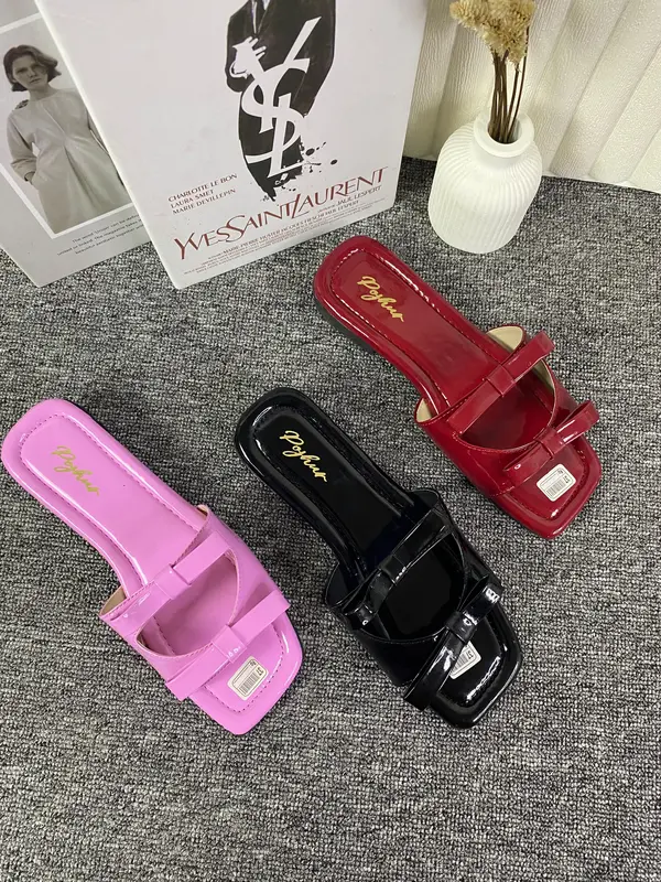 Nadine Sendal Flat Shoes Wanita terbaru korean style 2