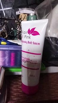 Product Review of SUSY KOSMETIK - FAIR N PINK BODY SERUM 160ML / FAIR N PINK WHITENING BODY SERUM 160ML from A**h 0