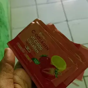 C+Collagen - Minuman Collagen Tripeptide 500mg + Vit C 1000mg untuk Kesehatan Kulit dan Imunitas