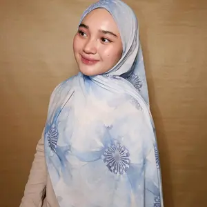 Galuhe Scarf - Pasmina Printed Ceruty - Ceruty Baby Doll - Pasmina Motif Printed - Pasmina Murah