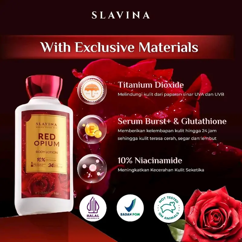 (FREE GIFT) SLAVINA / SLAVINA BODY LOTION / HANDBODY SLAVINA / BODY LOTION SLAVINA 1