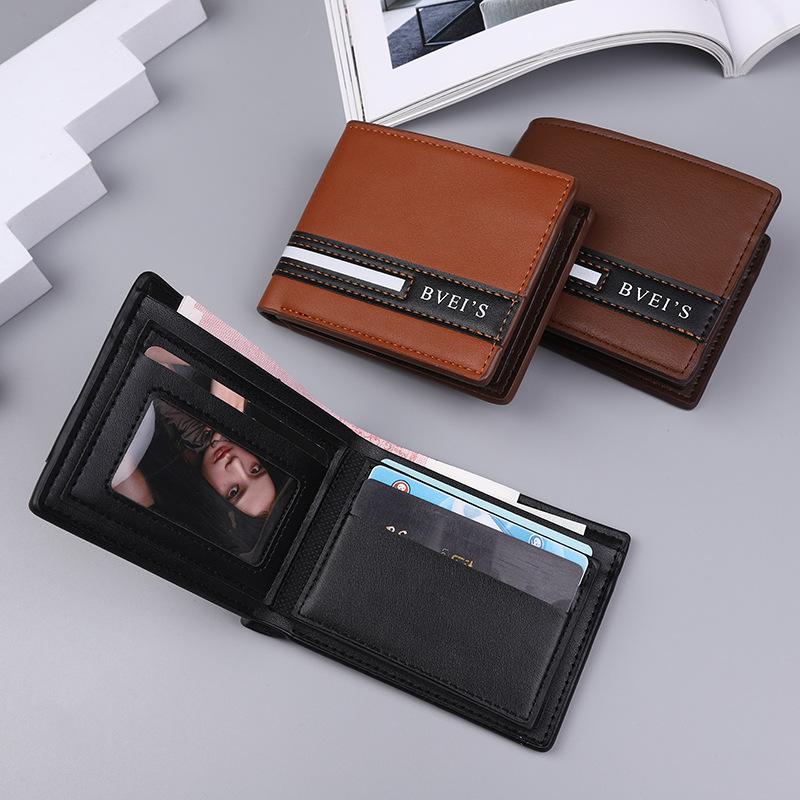 Ví nam ngắn gọn nhiều ngăn đựng thẻ tiện dụng