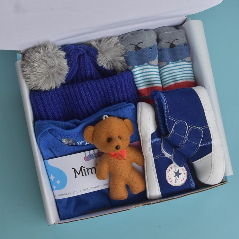 hampers bayi laki-laki | kado lahiran bayi cowok murah paket newborn baby baju bayi 2