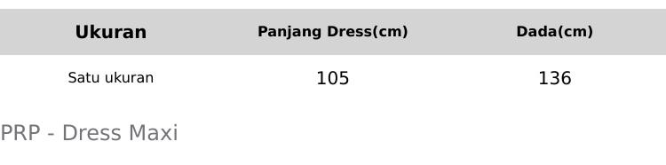 Product Introduction of PRP - BAJU DRESS MAXI CASUAL 0