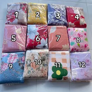 Sprei tempahan katun star botak(pilih motif di live)