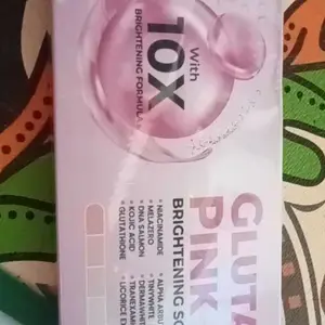 JJ Glow Sabun Gluta Pink Barsoap Gluta Pink Soap With 10X Brightening Formula Glowing Niacinamide Kojic Acid Glutathione Alpha Arbutin Mencerahkan