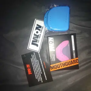 JWON Mouthguard Black White Red Pink Blue - Gumshield - Pelindung Gusi Gigi Karate Boxing Martial Arts