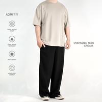 Gambar KREMLIN Oversized T-shirt AOMI Series Coolbreeze - AISU - M, White dari Kremlin Clothing Kota Bandung 3 Tokopedia