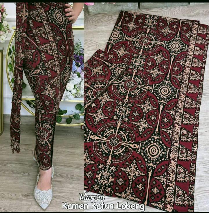 Product Introduction of Kamen  Motif batik  Katun lembaran set selendang 35