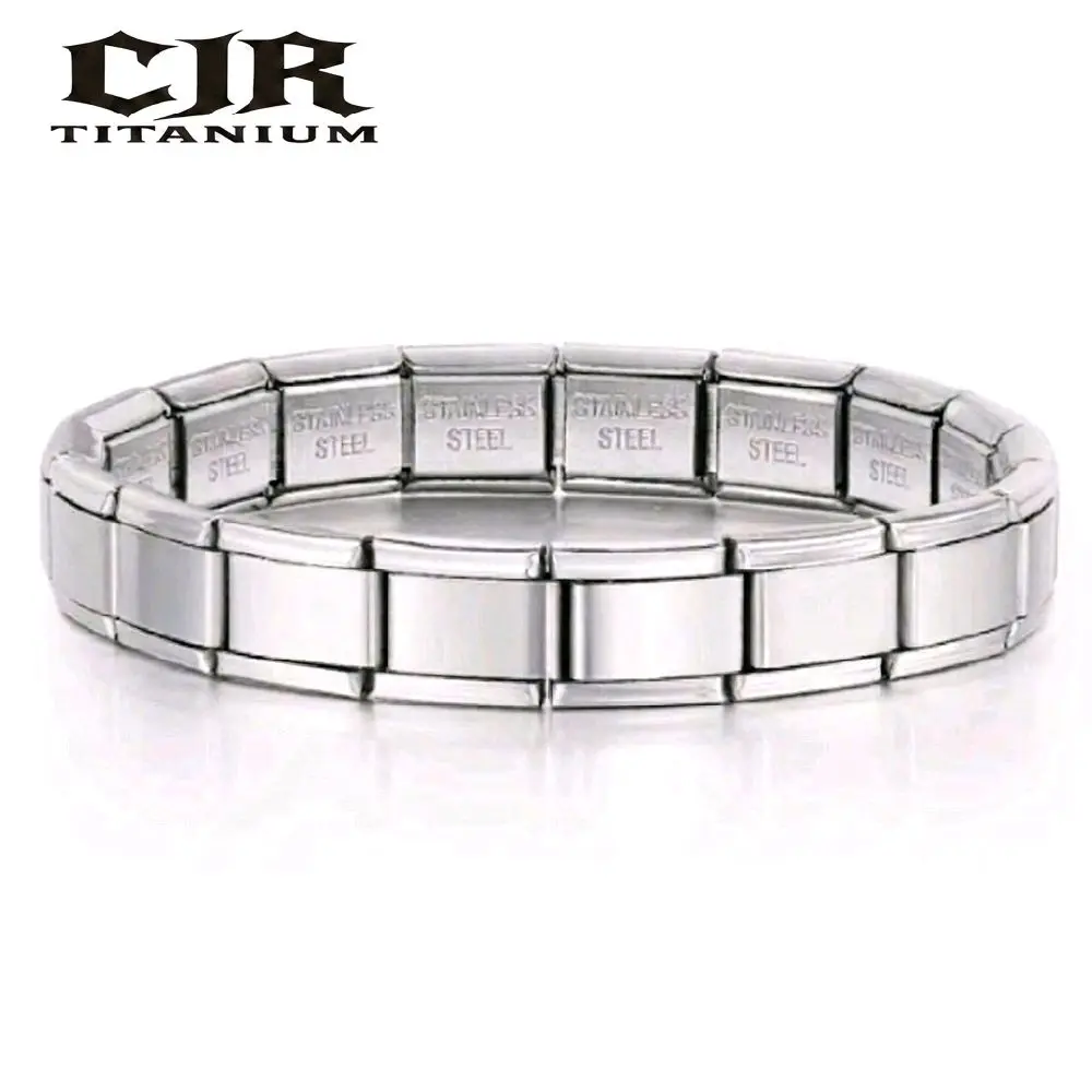 (GT17) GELANG RANTAI PRIA BAHAN TITANIUM MODEL PER ANTI KARAT/GELANG STAINLEES STEEL PRIA MODEL TERBARU -CJR TITANIUM Bracelets