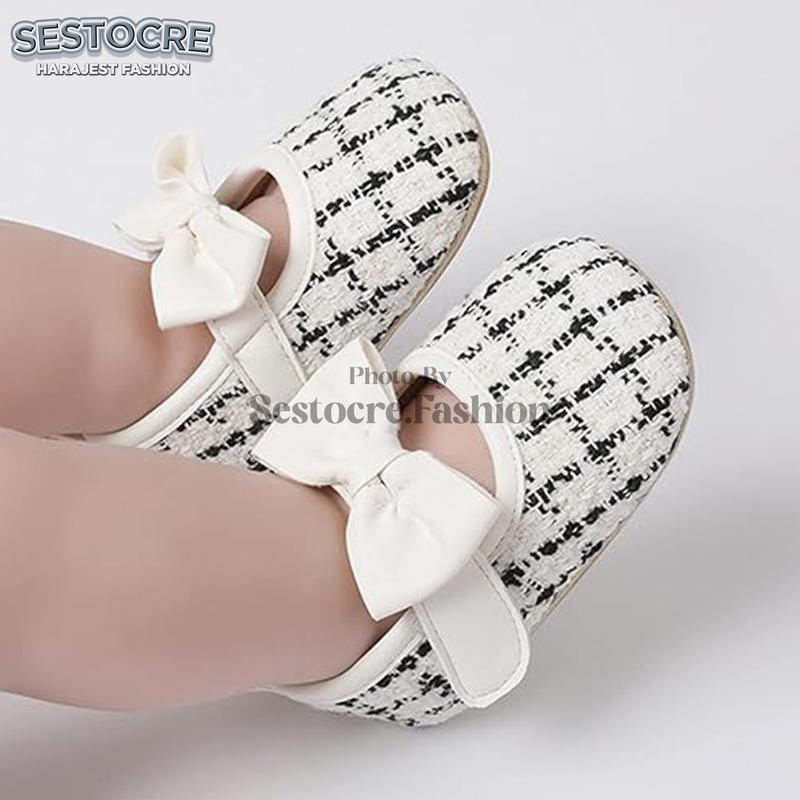 Product Introduction of SF Sepatu Bayi Perempuan Prewalker Pita Lucu Lembut Usia 0 - 12 Bulan Cewek Anti Slip Anak-Anak Casual Nyaman Di Kaki - Bisa COD Bayar Ditempat 18