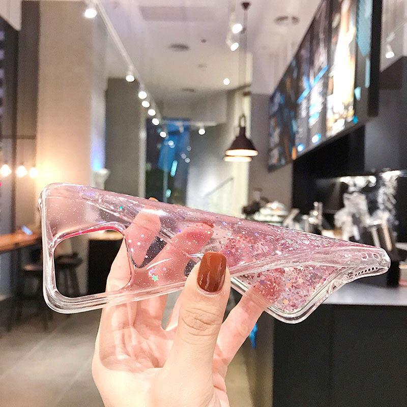 Product Introduction of Soft Casing for Samsung Galaxy A34 A54 5G A14 4G A24 Beautiful Shiny Starry Sky with Butterfly Trinkets Silicone Soft Phone Case Cover 6
