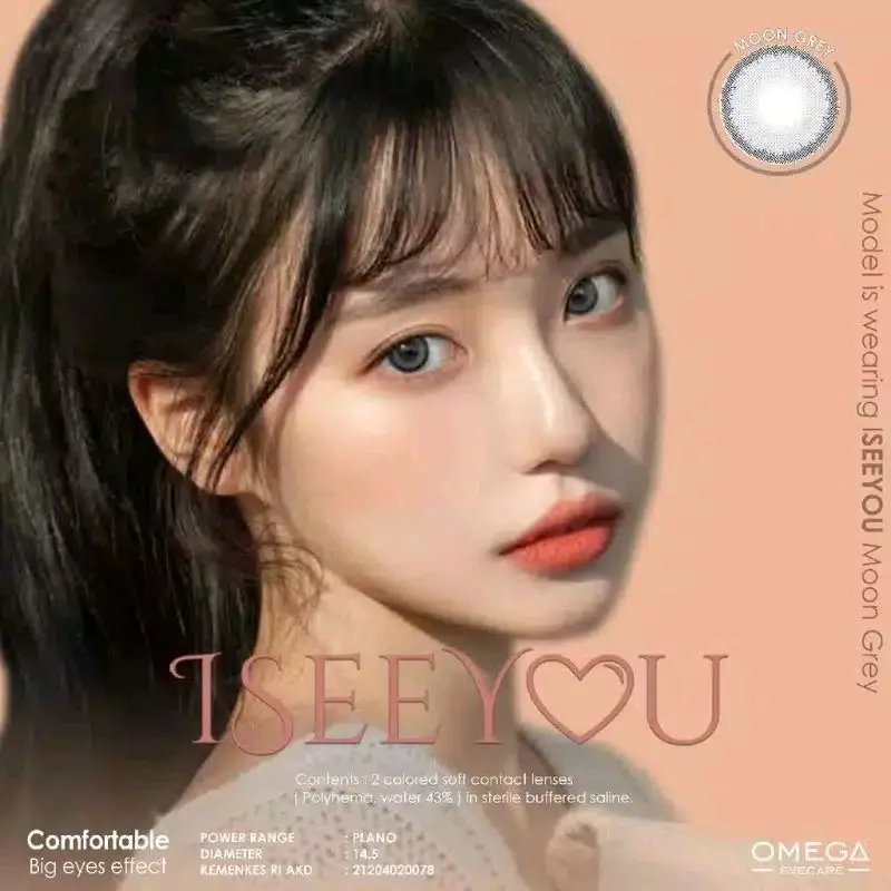 SOFTLENS I SEE YOU DIAMETER 14,5MM READY NORMAL SAJA UNTUK SEMUA WARNA 0