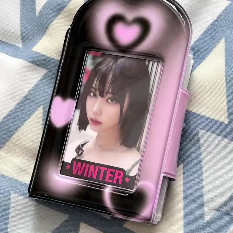 ( Bahan PP ) kolbuk kolbuk kancing tempat penyimpan foto photocard koleksi kpop 5